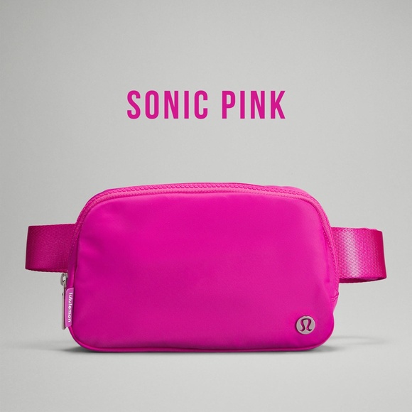 lululemon athletica Handbags - Last One! Sonic Pink Lululemon 1L Everywhere Belt Bag Extended Strap NWT